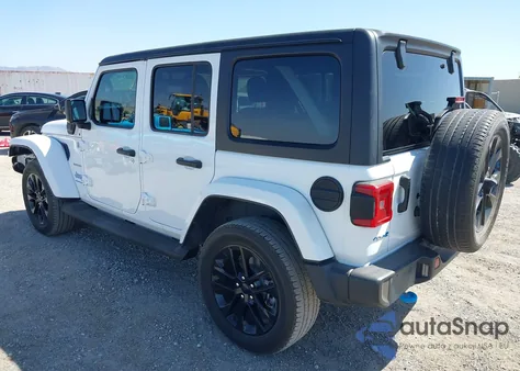 2023 Jeep Wrangler 4Xe Sahara 4X4 from USA, damaged, VIN 1C4JJXP61PW536631